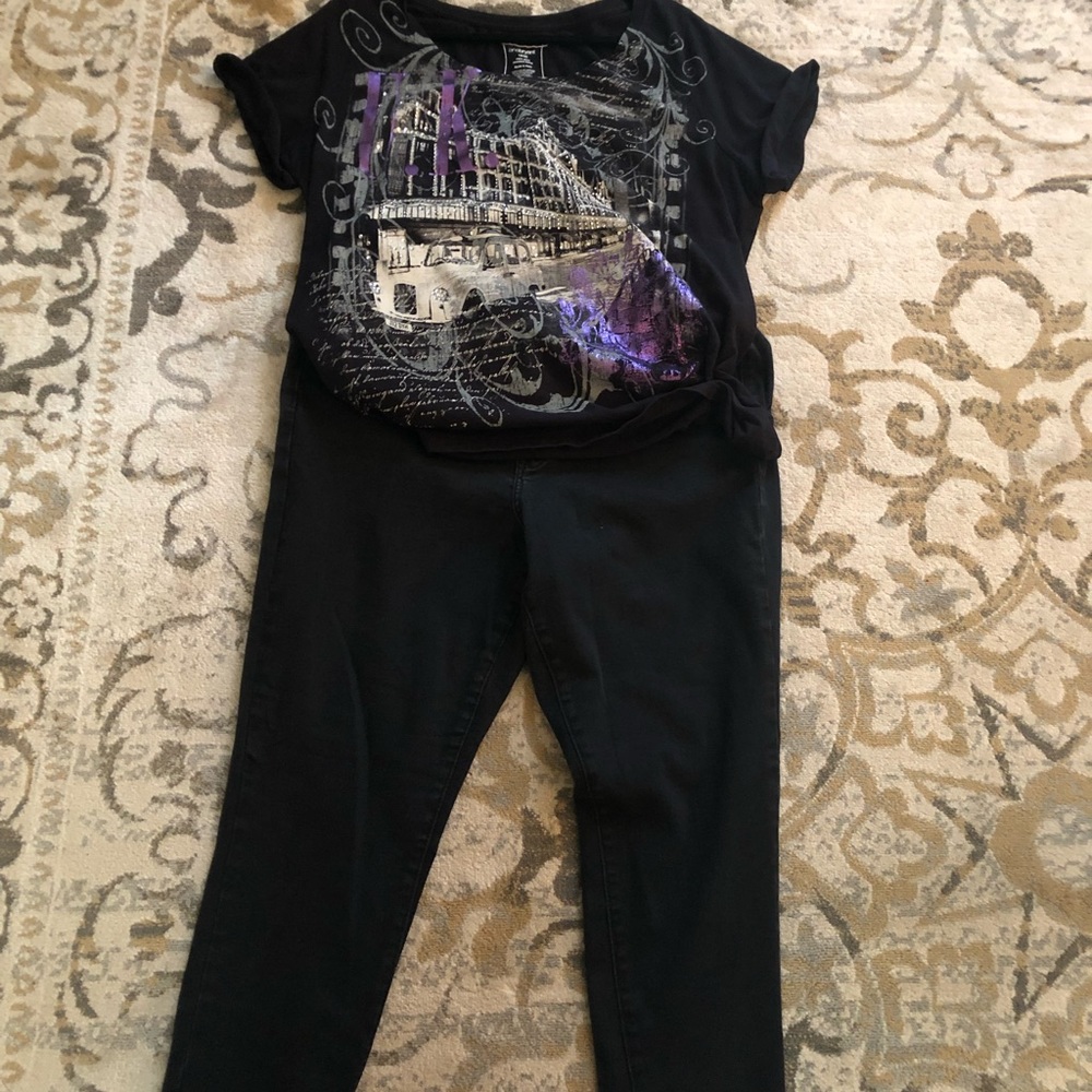Lane Bryant bundle T-shirt Plus 18/20 jeans 18s